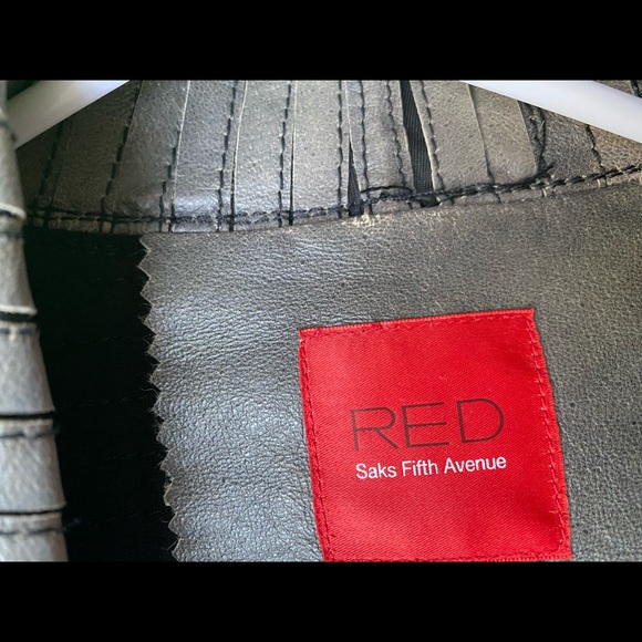 Brand new Saks Fifth Ave genuine leather jacket - Picture 5 of 5